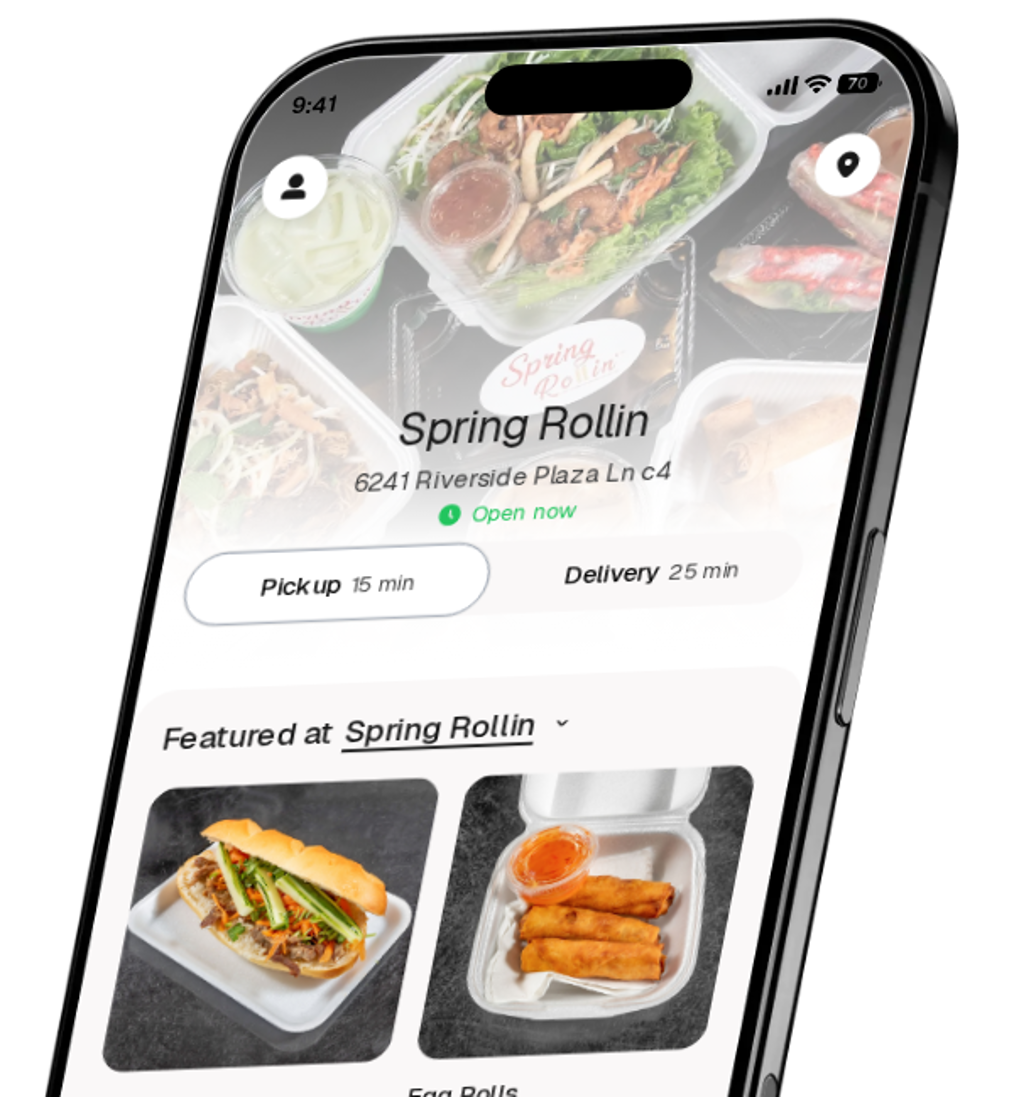 Spring Rollin app preview